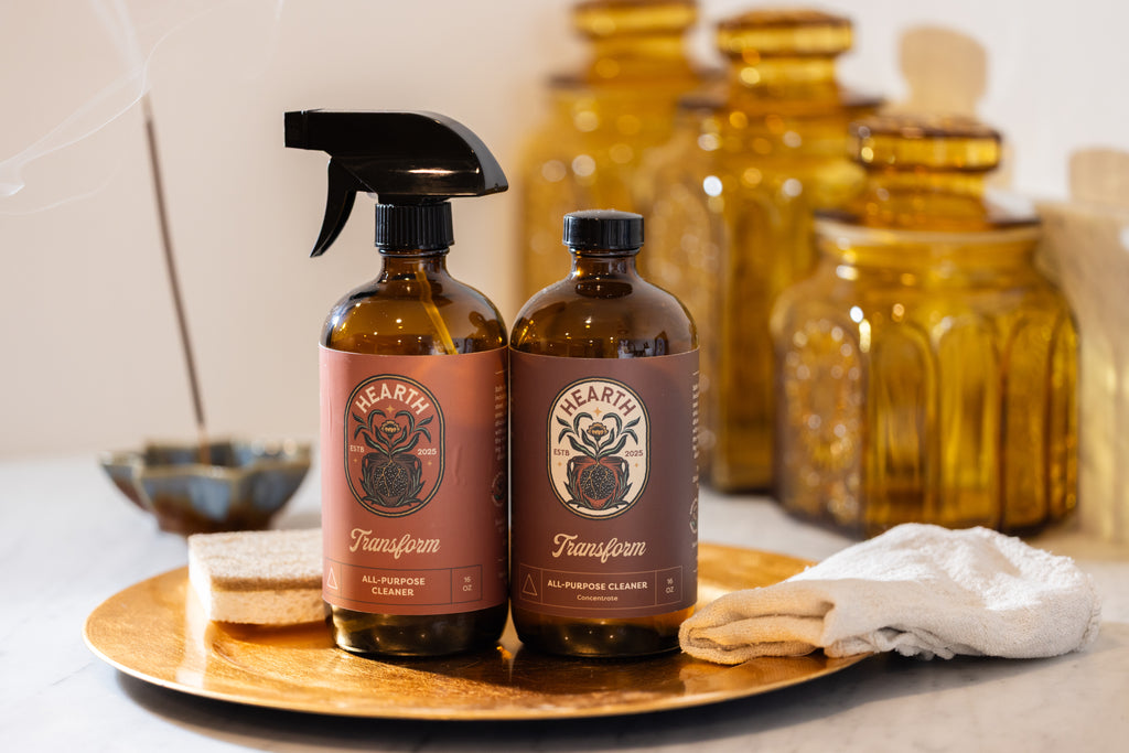 Transform Home Care Ritual Kit| All-purpose Cleaner Concentrate with matching Spray Bottle