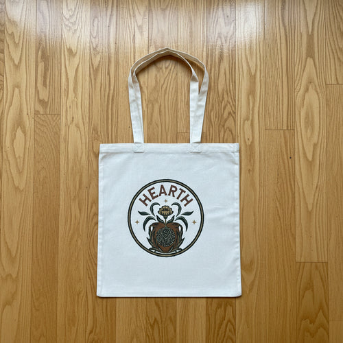 Hearth Essential Tote - 100% Cotton Lightweight Bag